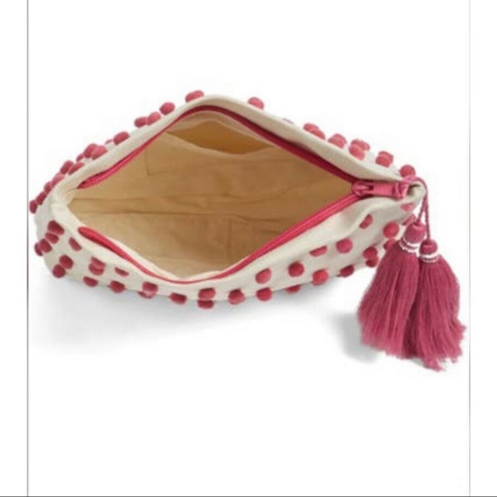Shiraleah Cicago Ava Pompom Pouchette - Picture 3 of 7